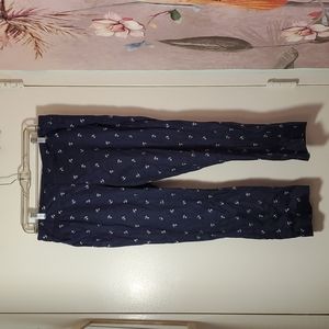 Nautical Navy Anchor Pants